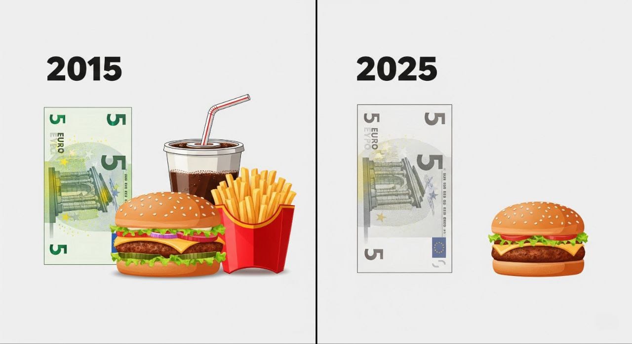 Gráfico visual que explica la pérdida de poder adquisitivo y la importancia de aprender a proteger tus ahorros de la inflación.